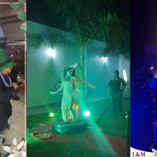 Diversión y efectos especiales en eventos